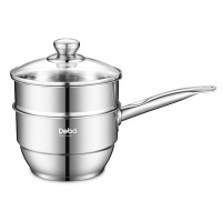 德铂汤锅16cm卡贝尔不锈钢小汤锅奶锅DEP-506