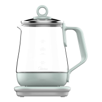 美的电水壶养生壶1.5L智能预约保温14大功能智能控温MK-YSN1510