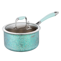 德铂汤锅18cm狄安娜纯钛多功能锅DEP-884彩色款(随机发货)