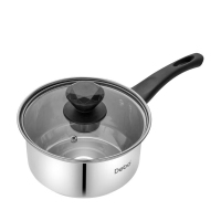 德铂汤锅18cm贝弗莉不锈钢奶锅辅食锅泡面锅DEP-747
