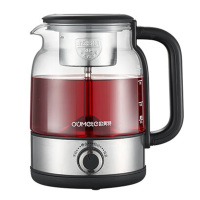 欧美特煮茶壶第六代喷淋式蒸汽养生玻璃恒温温煮茶OMT-PC1035