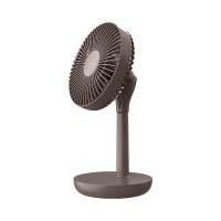 美的电风扇迷你小风扇小功率桌面USB风扇咖色FTD15XB