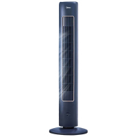 美的电风扇负离子净化遥控落地扇柔风香薰无叶风扇轻音定时ZAE09MC