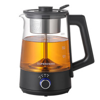 欧美特煮茶壶喷淋式蒸汽茶壶玻璃恒温保温煮茶烧水壶OMT-PC1016A