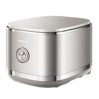 九阳电饭煲电饭锅4L无涂层5A认证风冷水润膜不锈钢内胆IH加热40N1