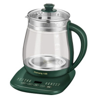 九阳养生壶1.5L玻璃花茶壶煎药壶煮茶器电水壶热水壶K15F-WY1120