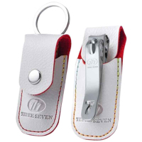 777指甲刀套装单件套碳钢灰厚趾甲钳带收纳皮套TSG-1901C