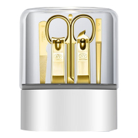 777指甲刀套装六件套指甲钳挖勺磨甲锉修甲工具KR-050G