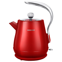 摩动电热水壶家用烧水壶恒温保温一体大容量不锈钢内胆红色MD-DSH02R