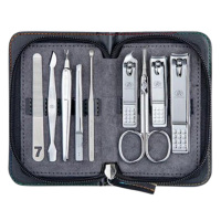 777指甲刀套装九件套大号三七斜口指甲钳修甲工具NTS-8001
