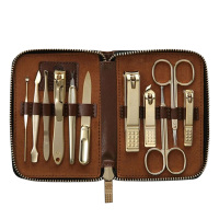 777指甲刀套装十一件套指甲锉死皮叉修甲美妆工具NTS-8306G
