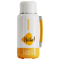 摩动车载电热水杯便携式真空保温316不锈钢烧水壶MD-DSB07C