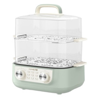 九阳电蒸锅15L不锈钢蒸盘多档火力电蒸锅电煮锅ZD25-GE611