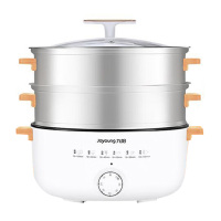 九阳电蒸锅14L大容量电蒸笼蒸菜蒸包子电火锅煮锅不粘锅GZ173