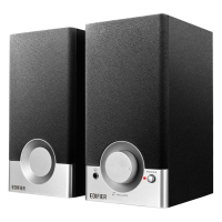 漫步者蓝牙音箱黑色木质电脑音响入门级2.0音箱经典之作R18T