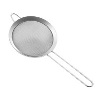 美厨过滤网304不锈钢15cm漏勺30目细网面粉筛MCCU7346