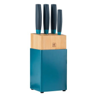 双立人刀具套装5件套菜刀多用刀蓝莓色54360-000-722