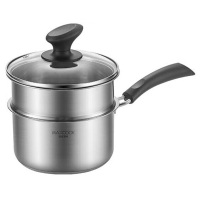 美厨奶锅304不锈钢16cm加厚汤锅泡面煮奶辅食锅MCN8183