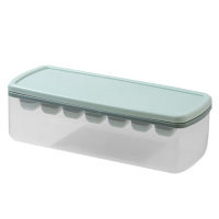 美厨冰块模具冰盒冰块冰粒制冰储冰盒辅食冷冻格绿MCPJ1281