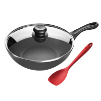 双立人炒锅30cm中式平底锅含大号硅胶铲66631-300-912