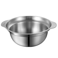 美厨双耳盆304不锈钢洗菜盆和面盆打蛋盆加厚MCWA4794
