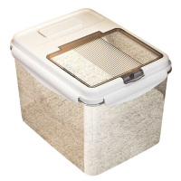 美厨米桶米箱储存罐装米容器防虫防潮米缸大米收纳盒MCX6034
