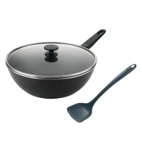 双立人炒锅套装不锈钢不粘炒锅附中式硅胶铲套装1027223