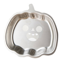 美厨饭盒304不锈钢儿童分格创意卡通餐盘南瓜款MCFT8816