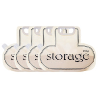 美厨密封袋五谷杂粮收纳袋云朵杂粮袋2.3L*4个MCPJ4008