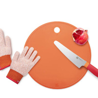 双立人刀具套装3件套刀具圆砧板54350-403-722(颜色随机)