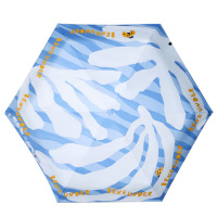 蕉下太阳伞户外防紫外线五折黑胶防晒伞BM526(颜色随机)