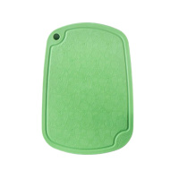 美厨砧板双面防霉谷纤维砧板塑料水果板绿色MCPJ3828