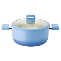 康巴赫汤炖锅锅身轻盈溢彩导热均匀不粘汤炖锅LPB-TD24A
