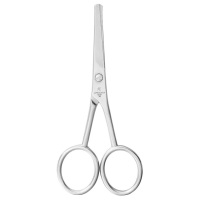 双立人耳鼻毛修理剪手动修眉不锈钢圆头小剪刀修剪鼻毛剪刀