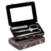 双立人指甲钳套装四件套指甲刀钳镊子带镜子98708-500-0-ZWI