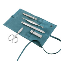 双立人指甲钳套装五件套星际蓝指甲剪甲锉银色97716-608-0-ZWI