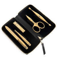 双立人指甲钳套装歌德五件套指甲剪镊子甲锉金色97748-604-0-ZWI