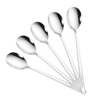 美厨汤勺5件套316L不锈钢加大加厚勺子调羹勺MCGC0477