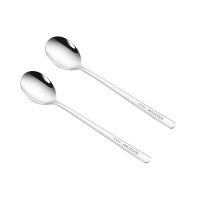 美厨餐具套装2件套加大圆勺304不锈钢汤勺MCGC0187