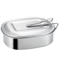 美厨饭盒304不锈钢餐盒学生便当盒大号多用饭盒MCFT169