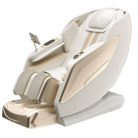 SKG按摩椅太空舱揉捏颈肩腰背腿足部热敷电动沙发米金色T5系列1代