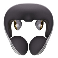 SKG颈椎按摩器拔筋热敷物理环颈支撑仿人手揉捏仪星空灰N5系列2代