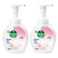 滴露洗手液玻尿酸泡沫儿童宝宝除菌洗手液花香型250ml*2瓶