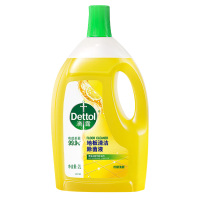 滴露清洁剂拖地瓷砖木地板地砖洗地机去污杀菌2L*1瓶