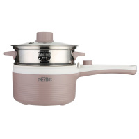 膳魔師电煮锅1.5L不粘内胆陶瓷釉电火锅EHA-4311A-SP