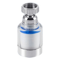 美厨过滤器水龙头过滤嘴厨房万向旋转花洒过滤4个滤芯MCPJ6630