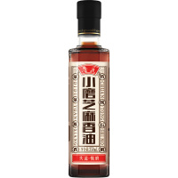 鲁花香油石磨研磨0添加调味油芝麻香油350ml*1瓶