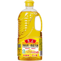 鲁花花生油物理压榨煎炒菜油大桶粮油花生油900ml*1瓶