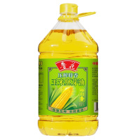 鲁花玉米油炒菜烹饪烘培食用油物理压榨非转基因玉米油5L*1桶