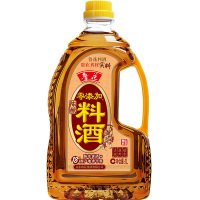鲁花料酒黄酒酿造零添加去腥提鲜炖煮增香陈酿料酒1L*1瓶